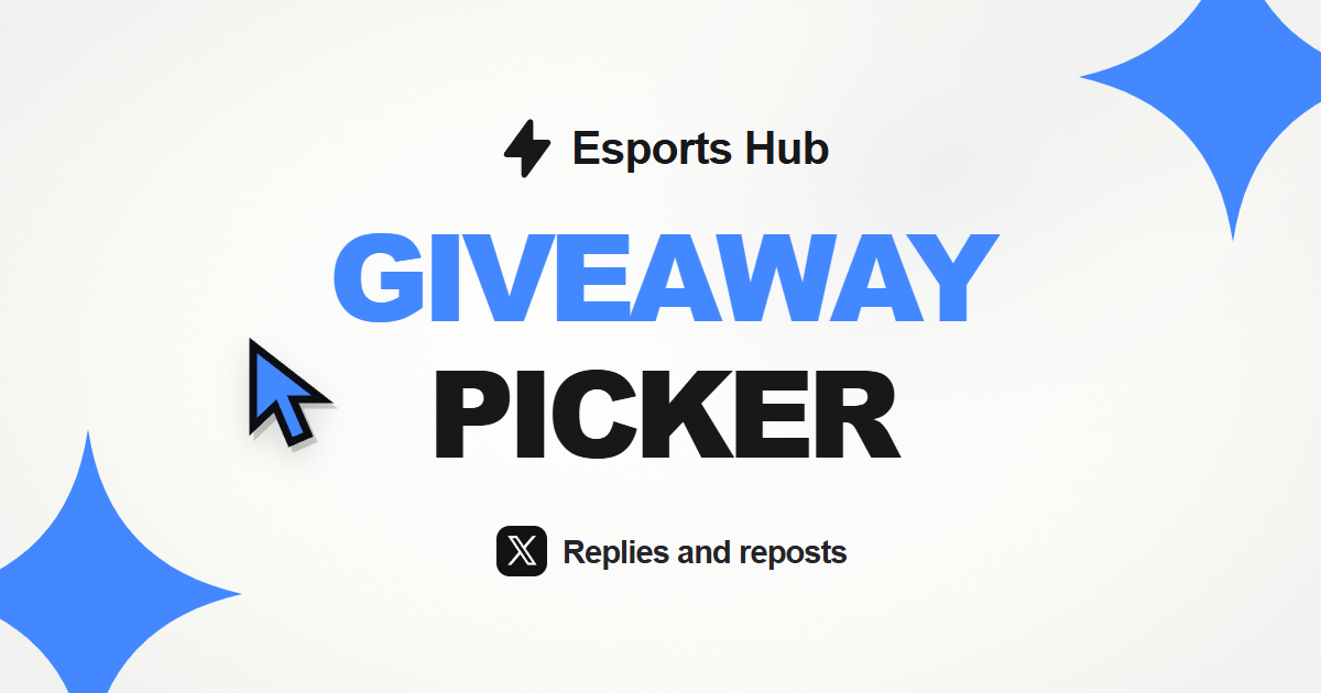 Esports Hub X Giveaway Picker